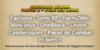 Factions - Semi RP - Farm2Win Mini-Jeux - OneBlock - Levels - Cosmétiques - Passe de Combat et bien +.jpg